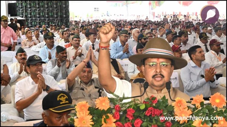 Haldwani Ex Servicemen Conference Nitin Nabin Address Uttarakhand Veterans Panchjanya