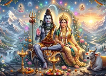 भगवान शिव और माता पार्वती (फोटो- एआई द्वारा निर्मित)