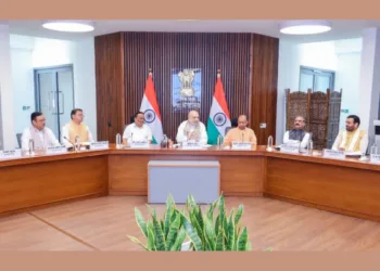 किशाऊ बांध परियोजना पर केंद्रीय गृहमंत्री अमित शाह की अध्यक्षता में हुई बैठक।