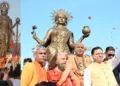 मुख्यमंत्री पुष्कर सिंह धामी ने हरिपुर कालसी में मां यमुना की प्रतिमा का अनावरण किया।