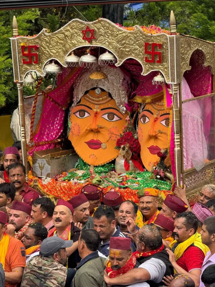 nainital nandadevi mahotsav 2026 nanda dola visarjan