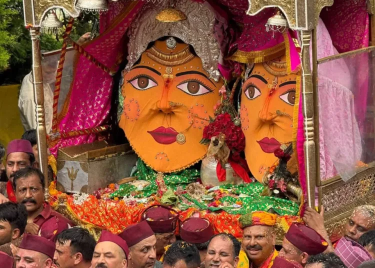 nainital nandadevi mahotsav 2026 nanda dola visarjan