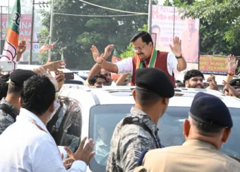 nitin nabin saharanpur visit bjp mission 2027