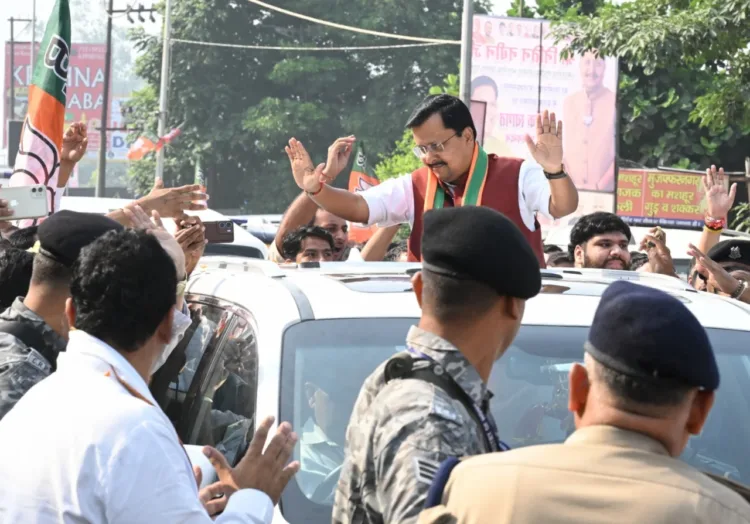 nitin nabin saharanpur visit bjp mission 2027