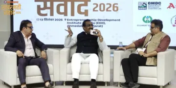 पाञ्चजन्य के संपादक श्री हितेश शंकर जी और वरिष्ठ पत्रकार अनुराग पुनेठा जी ने भाजपा के राष्ट्रीय उपाध्यक्ष एवं प्रख्यात विचारक श्री राम माधव जी से विभिन्न विषयों पर बातचीत की।