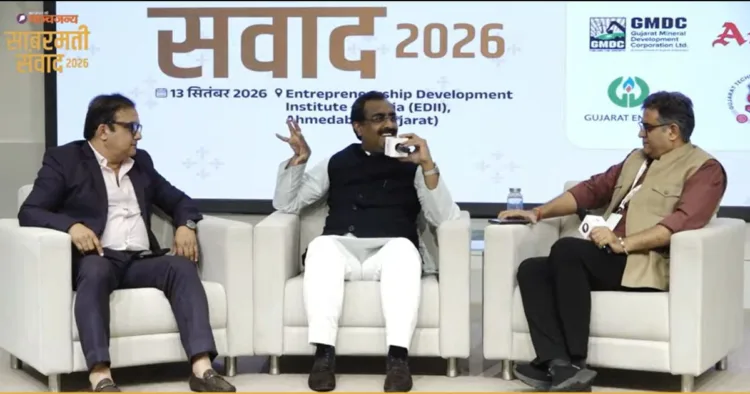 पाञ्चजन्य के संपादक श्री हितेश शंकर जी और वरिष्ठ पत्रकार अनुराग पुनेठा जी ने भाजपा के राष्ट्रीय उपाध्यक्ष एवं प्रख्यात विचारक श्री राम माधव जी से विभिन्न विषयों पर बातचीत की।