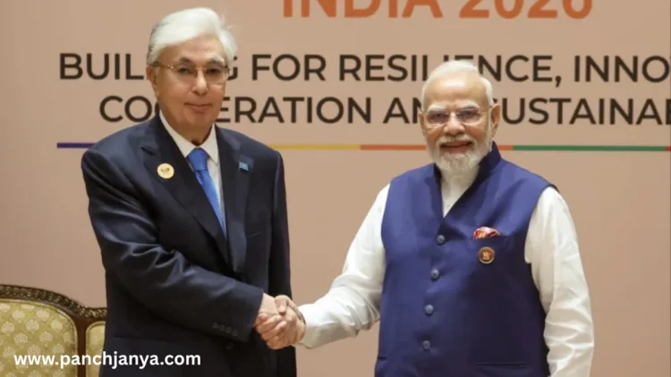 pm modi meets kazakhstan and philippines presidents at brics summit delhi