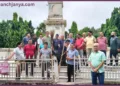 Prayagraj RSS Swayamsevak Swachhata Abhiyan Malaviya Udyan Minto Park Panchjanya