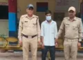 पुलिस की गिरफ्त में आरोपी मोहम्मद नजीर