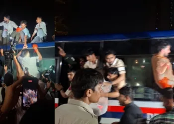 सत्य निकेतन हादसे के विरोध में एबीवीपी ने किया जोरदार प्रदर्शन