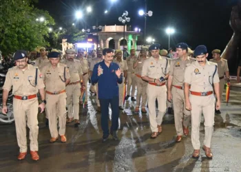 Varanasi Kashi Air Show 2026 Namo Ghat Police Review Mohit Agarwal Panchjanya