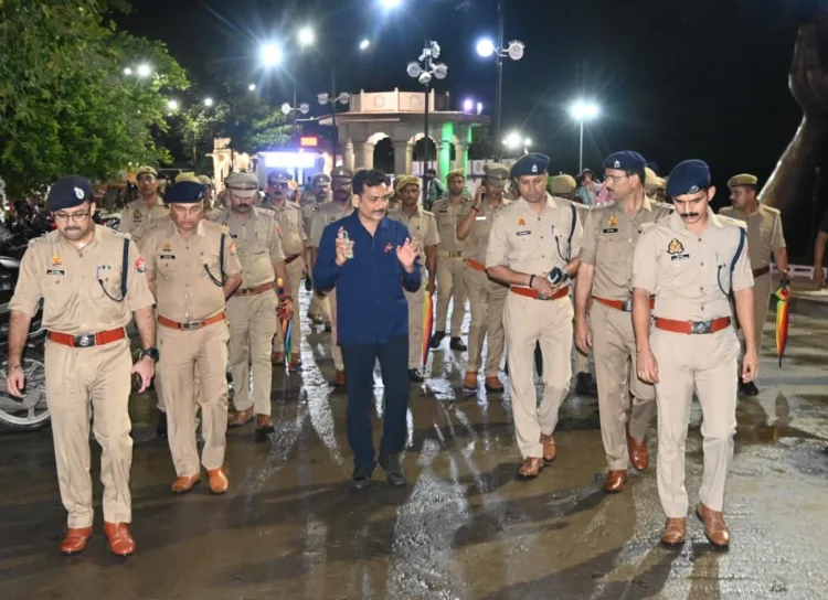 Varanasi Kashi Air Show 2026 Namo Ghat Police Review Mohit Agarwal Panchjanya