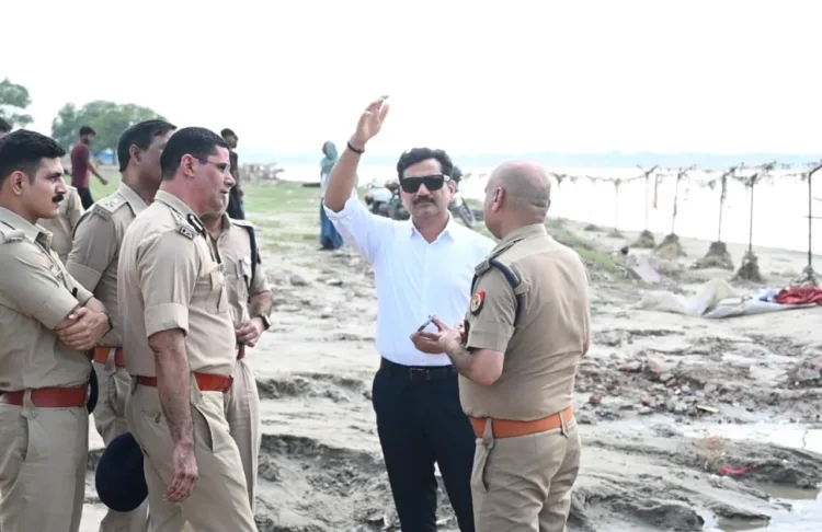 Varanasi Kashi IAF Air Show 2026 Domari Ghat Police Inspection Mohit Agarwal Panchjanya