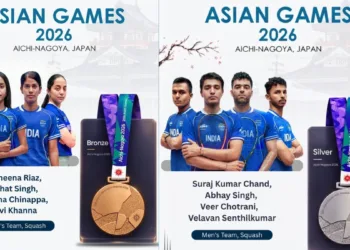 Asian Games 2026 India Medal Tally Squash Rowing Wrestling Nitesh Panchjanya Sports