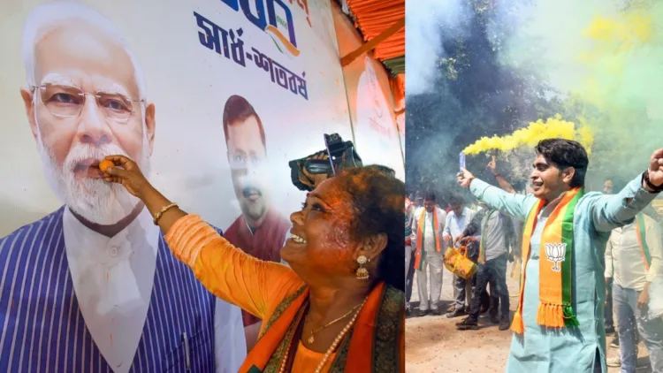 भाजपा की जीत पर जश्न मनाते कार्यकर्ता (फाइल फोटो)