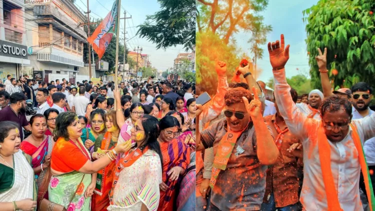 भाजपा की जीत पर जश्न मनाते कार्यकर्ता (फाइल फोटो)