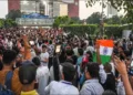 Delhi CJP Protest business