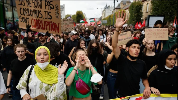 France Protest and Violence