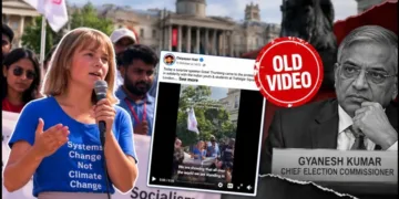 Greta Thenberg London protest