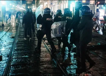 Italy Protest and violence