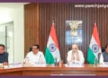 Mahanadi Water Dispute Meeting Amit Shah Vishnu Deo Sai Mohan Charan Majhi Panchjanya