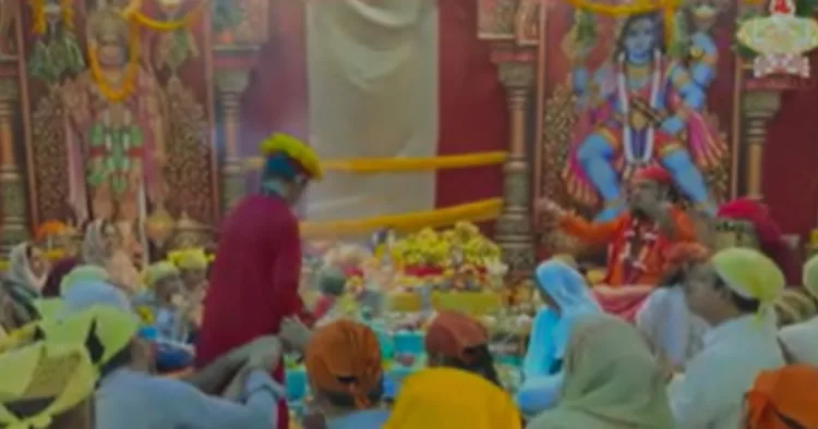 पंचमुखी हनुमान मंदिर में मनाई गई नवरात्रि और विजयादशमी