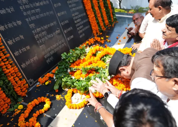 Rampur Tiraha Kand CM Pushkar Singh Dhami Tributes Uttarakhand State Activists Statue Panchjanya
