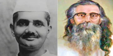 पूर्व प्रधानमंत्री लाल बहादुर शास्त्री RSS के द्वितीय सरसंघचालक श्री माधवराव सदाशिवराव गोलवलकर उपाख्य श्रीगुरुजी