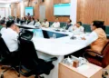 Uttarakhand Chief Secretary Anand Bardhan UIIDB Meeting Sharda Riverfront Corridor Panchjanya