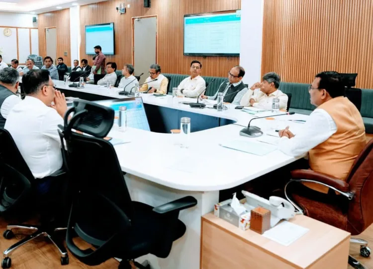 Uttarakhand Chief Secretary Anand Bardhan UIIDB Meeting Sharda Riverfront Corridor Panchjanya