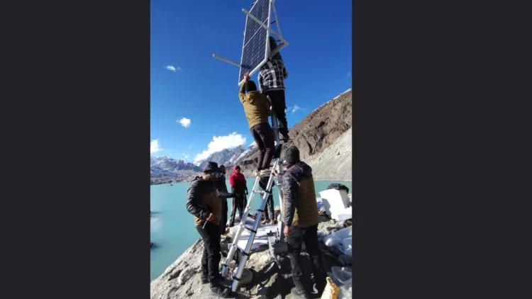 वसुंधरा ताल में पूर्व चेतावनी प्रणाली