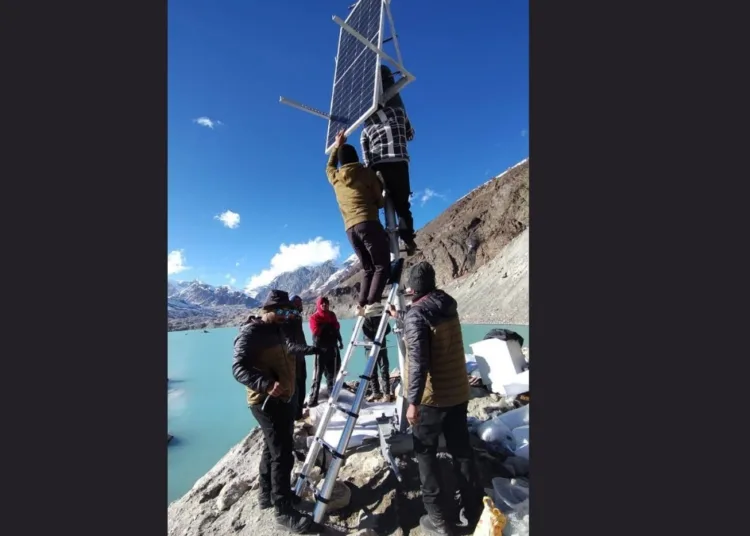 वसुंधरा ताल में पूर्व चेतावनी प्रणाली