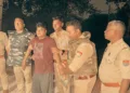 आरोपी राजू खान मुठभेड़ के बाद गिरफ्तार