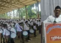 पूर्णिया में राष्ट्रीय स्वयंसेवक संघ का पथ संचलन। सह सरकार्यवाह कृष्ण गोपाल जी ने स्वयंसेवको को किया संबोधित।